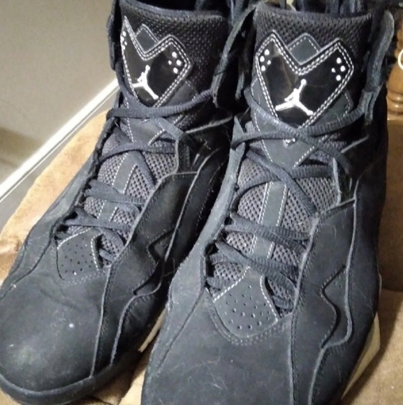 Air Jordan True Flight Black Cool Grey size 10.5 - Picture 3 of 6